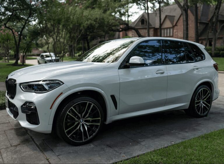 shiny bmw after ceramic coating